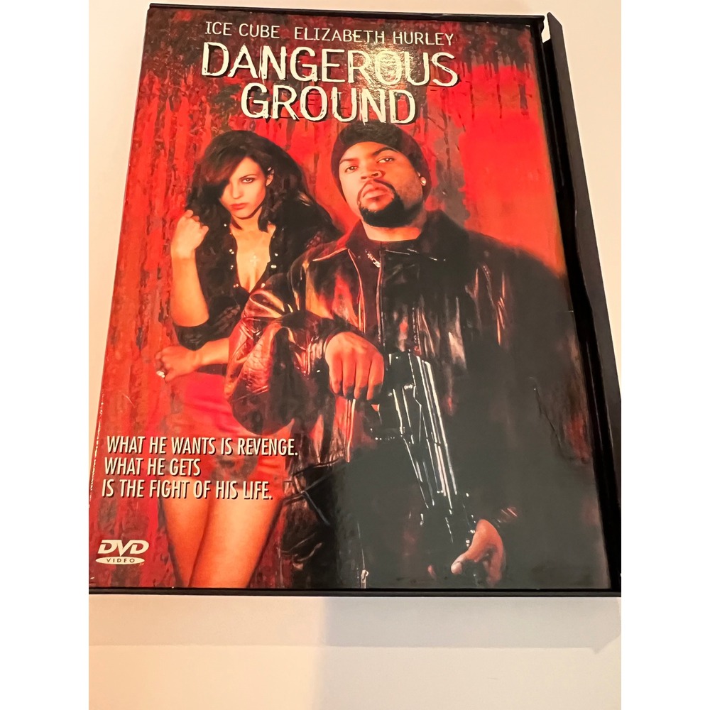 Dangerous Ground DVD Ice Cube Elizabeth Hurley Action Thriller New Line Cinema